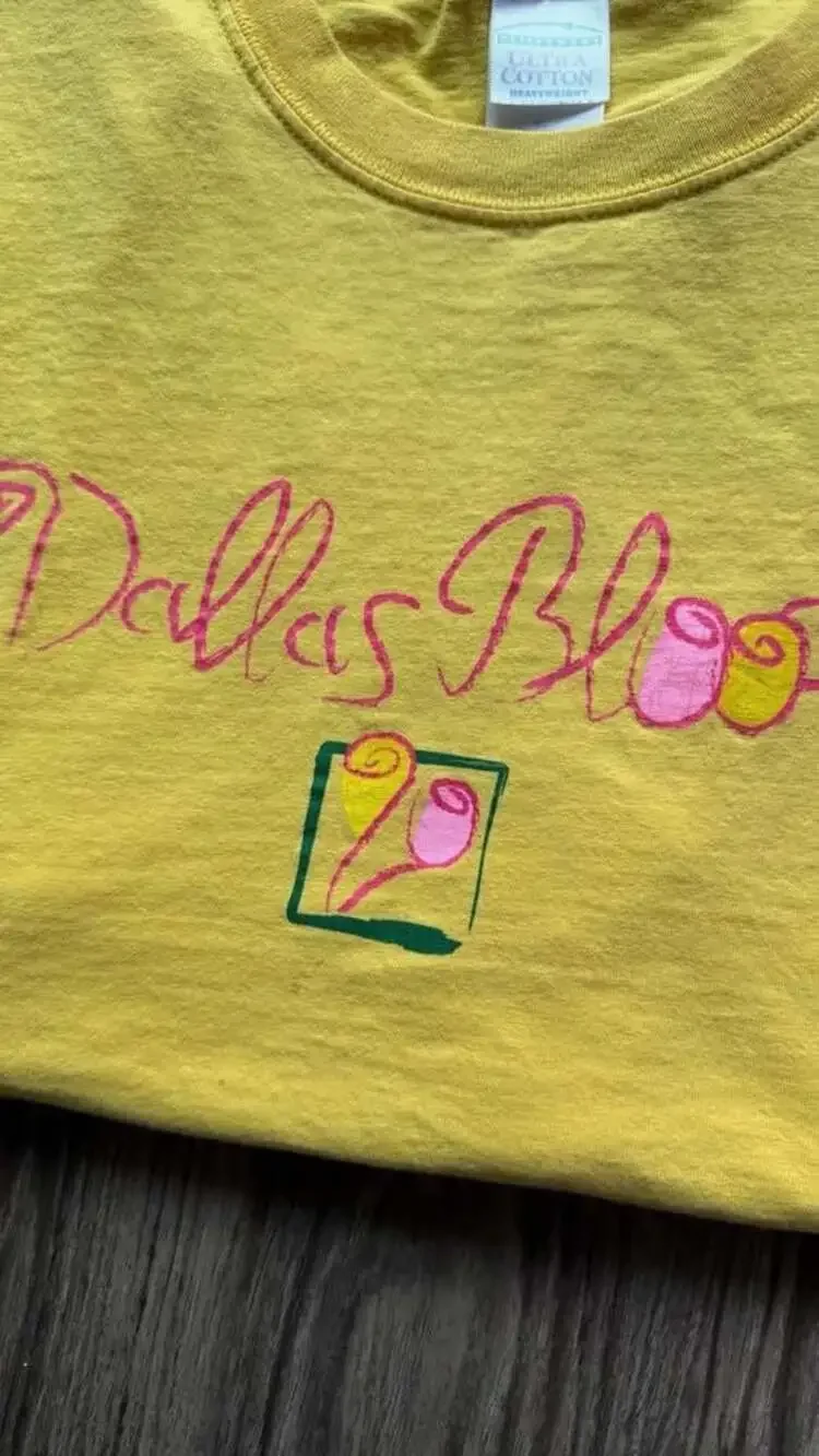 Vintage 90s Dallas Blooms Graphic Tee